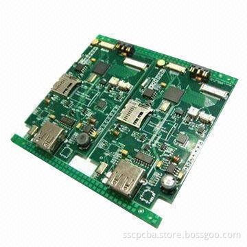 PCB Assembly with Components in 0402 Packing and 1.6mm Board Thickness, Made of FR4 Material